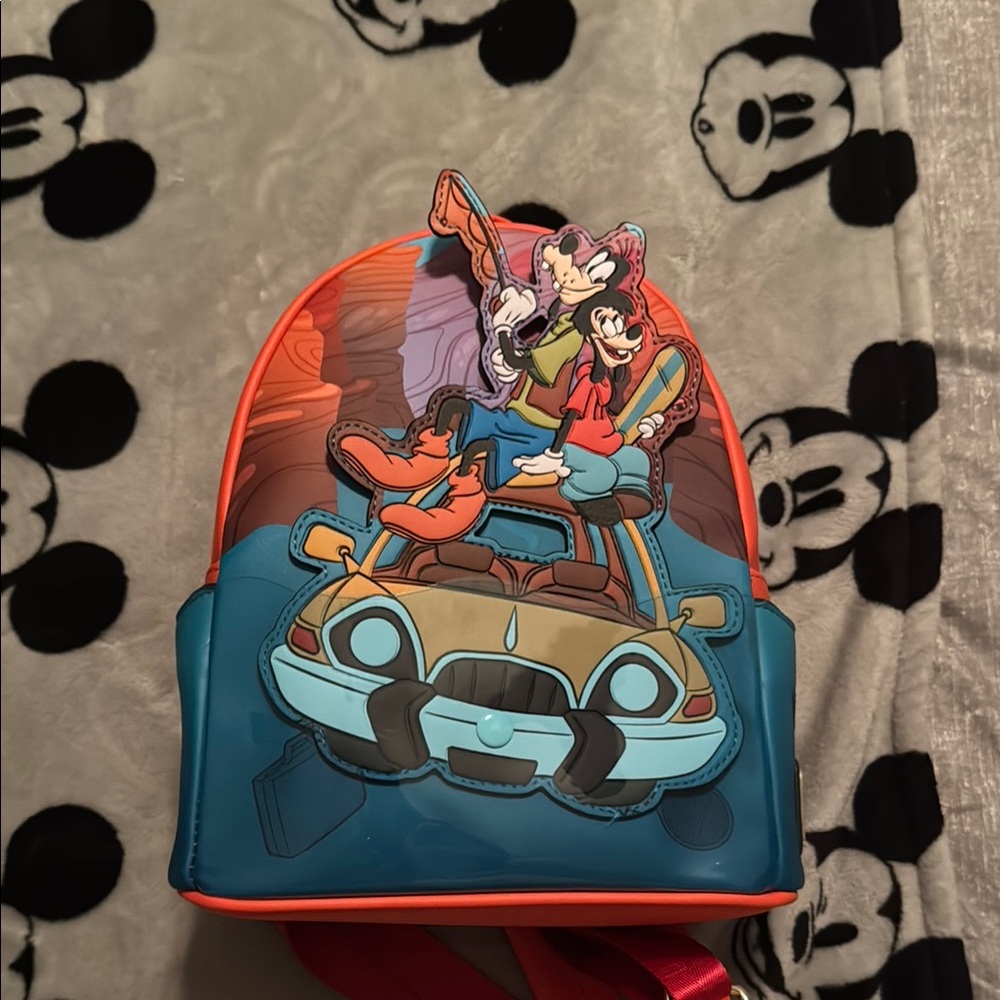 Colorful Cartoon Character Backpack